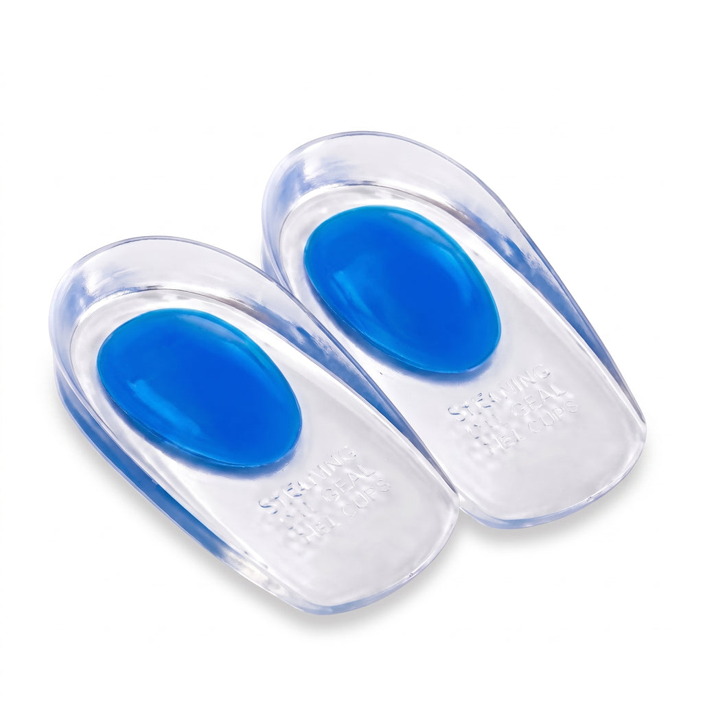 ¡OFERTA 2X1! Taloneras de Gel Ortopédicas (Alivio Inmediato del Dolor) 👣⚡